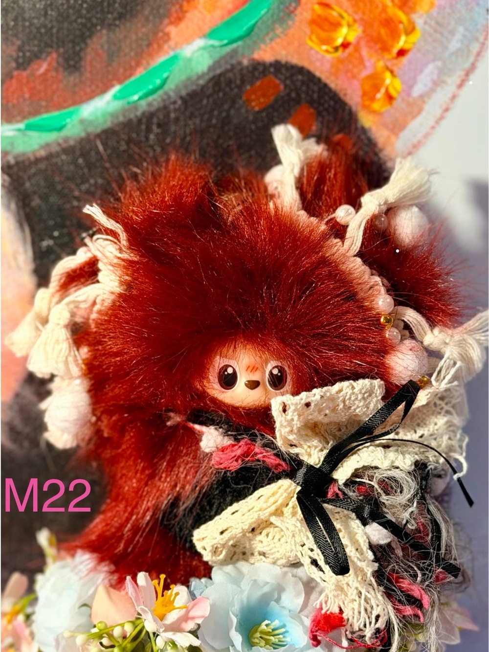 Red Plush Doll with Lace Outfit - Kids Toys Dolls & Accessories